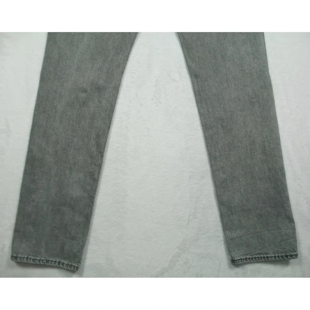 Levis Premium 511 Jeans Mens Size 30 x 32 Gray Denim‎ Slim Fit Straight Stretch